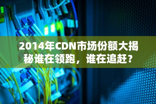 2014年CDN市场份额大揭秘谁在领跑，谁在追赶？