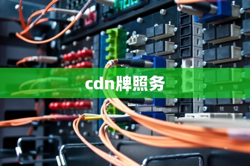 cdn牌照务
