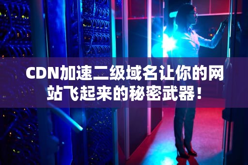 CDN加速二级域名让你的网站飞起来的秘密武器！