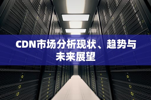 CDN市场分析现状、趋势与未来展望