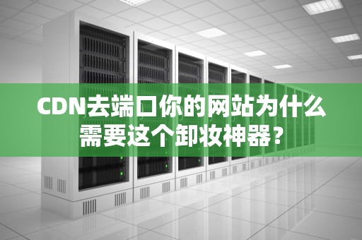 CDN去端口你的网站为什么需要这个卸妆神器？