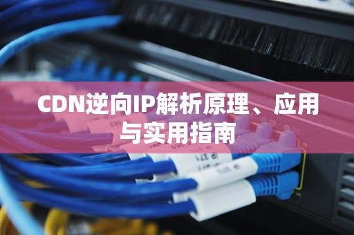 CDN逆向IP解析原理、应用与实用指南