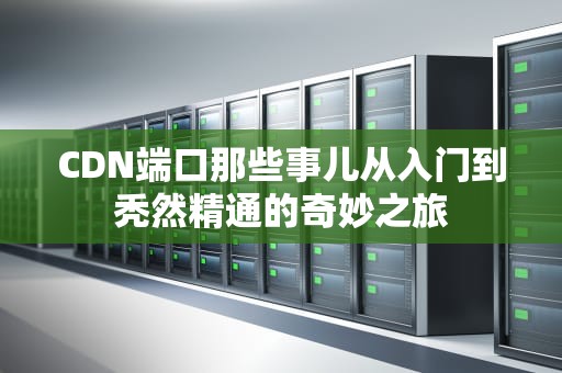 CDN端口那些事儿从入门到秃然精通的奇妙之旅