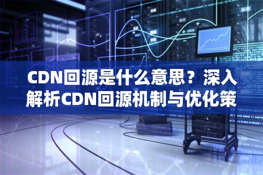 CDN回源是什么意思？深入解析CDN回源机制与优化策略