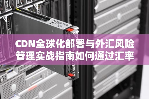 CDN全球化部署与外汇风险管理实战指南如何通过汇率策略优化企业运营成本