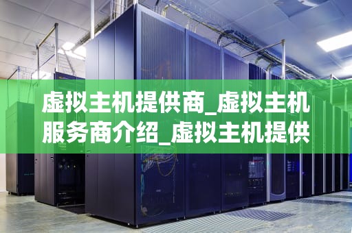 虚拟主机提供商_虚拟主机服务商介绍_虚拟主机提供商：助力企业轻松搭建网站