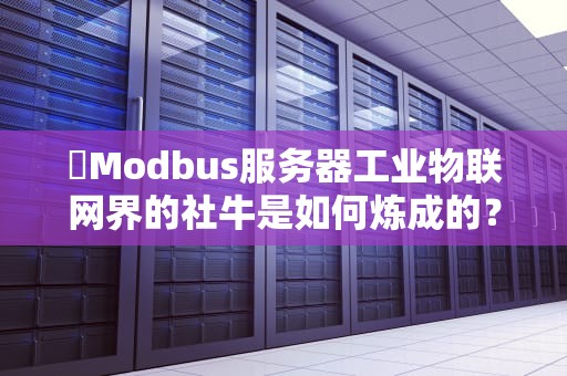 ❖Modbus服务器工业物联网界的社牛是如何炼成的？——从车间小白到协议大佬的硬核脱坑指南