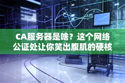 CA服务器是啥？这个网络公证处让你笑出腹肌的硬核科普！