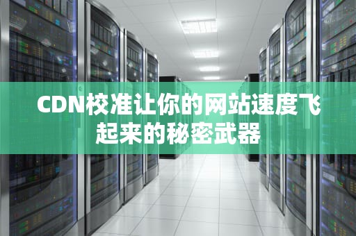CDN校准让你的网站速度飞起来的秘密武器