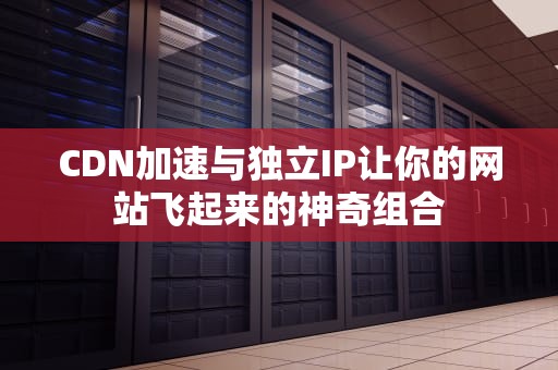 CDN加速与独立IP让你的网站飞起来的神奇组合