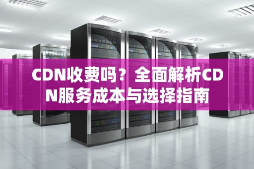 CDN收费吗？全面解析CDN服务成本与选择指南