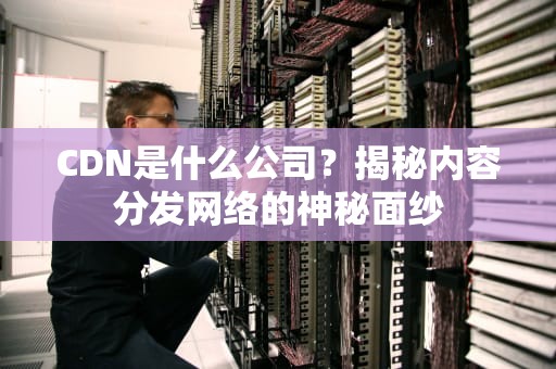CDN是什么公司？揭秘内容分发网络的神秘面纱