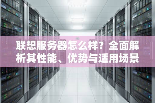 联想服务器怎么样？全面解析其性能、优势与适用场景