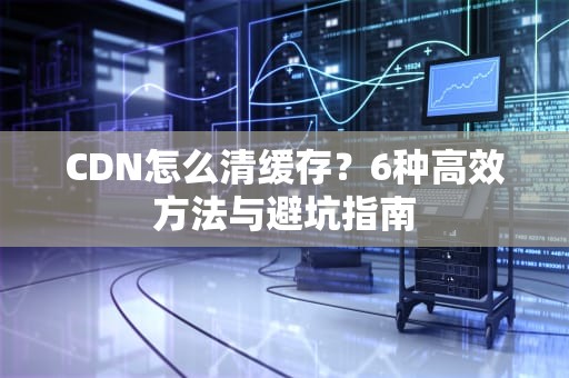 CDN怎么清缓存？6种高效方法与避坑指南