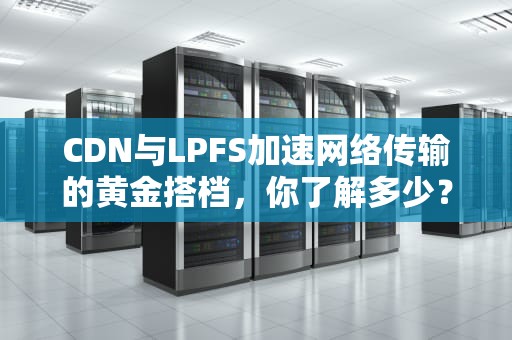 CDN与LPFS加速网络传输的黄金搭档，你了解多少？