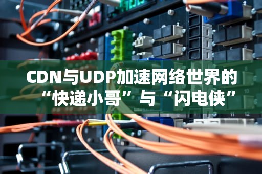 CDN与UDP加速网络世界的“快递小哥”与“闪电侠”