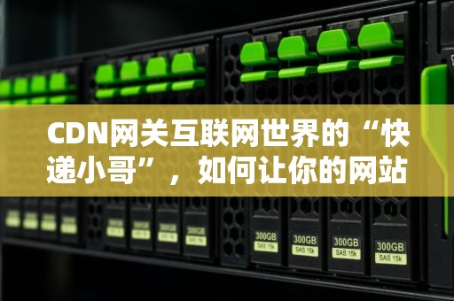 CDN网关互联网世界的“快递小哥”，如何让你的网站飞速加载？