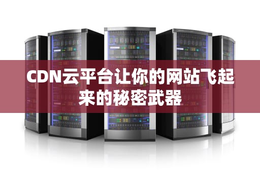 CDN云平台让你的网站飞起来的秘密武器