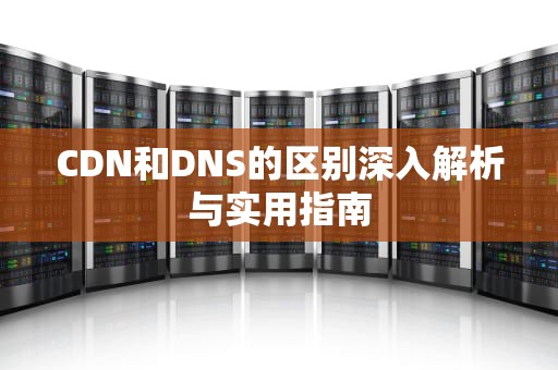 CDN和DNS的区别深入解析与实用指南