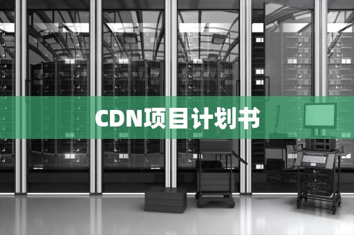 CDN项目计划书