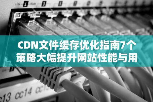 CDN文件缓存优化指南7个策略大幅提升网站性能与用户体验