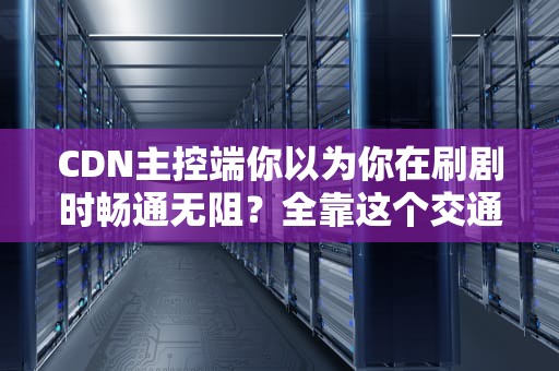 CDN主控端你以为你在刷剧时畅通无阻？全靠这个交通指挥中心在暗中发力！