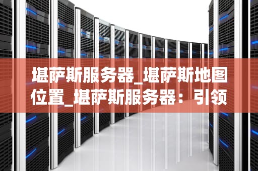 堪萨斯服务器_堪萨斯地图位置_堪萨斯服务器：引领互联网技术的新篇章