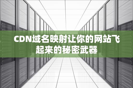 CDN域名映射让你的网站飞起来的秘密武器