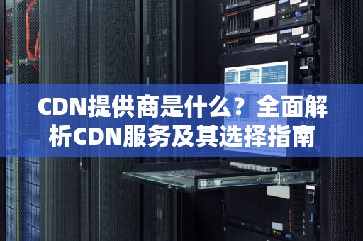 CDN提供商是什么？全面解析CDN服务及其选择指南