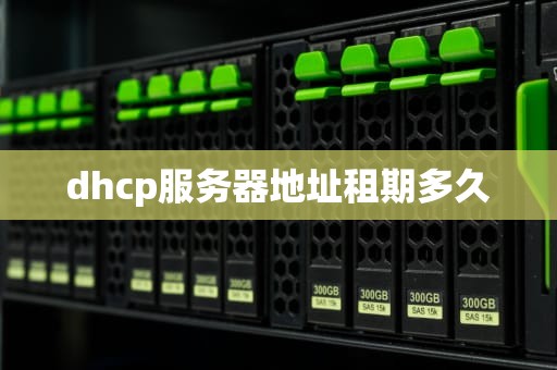 dhcp服务器地址租期多久