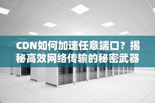 CDN如何加速任意端口？揭秘高效网络传输的秘密武器！