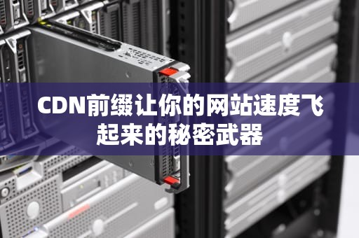 CDN前缀让你的网站速度飞起来的秘密武器
