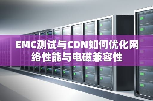 EMC测试与CDN如何优化网络性能与电磁兼容性