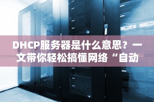 DHCP服务器是什么意思？一文带你轻松搞懂网络“自动分配员”