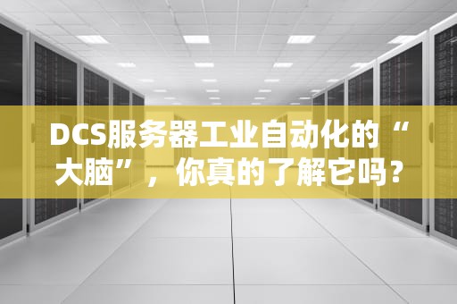 DCS服务器工业自动化的“大脑”，你真的了解它吗？