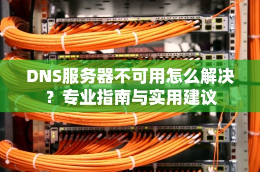DNS服务器不可用怎么解决？专业指南与实用建议