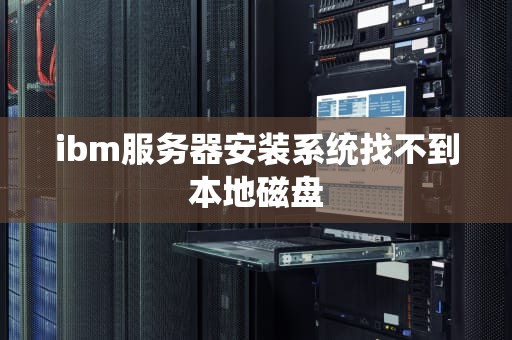 ibm服务器安装系统找不到本地磁盘