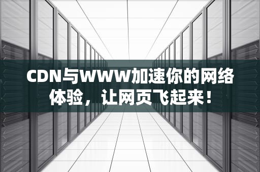 CDN与WWW加速你的网络体验，让网页飞起来！