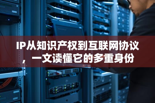 IP从知识产权到互联网协议，一文读懂它的多重身份