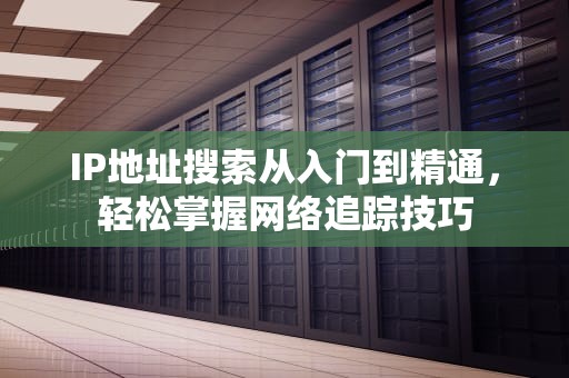 IP地址搜索从入门到精通，轻松掌握网络追踪技巧
