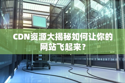 CDN资源大揭秘如何让你的网站飞起来？