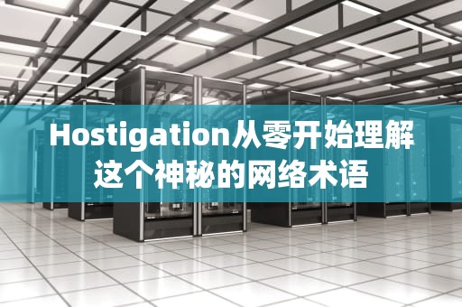 Hostigation从零开始理解这个神秘的网络术语