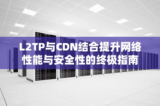 L2TP与CDN结合提升网络性能与安全性的终极指南