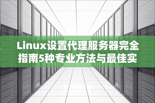 Linux设置代理服务器完全指南5种专业方法与最佳实践