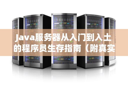 Java服务器从入门到入土的程序员生存指南（附真实踩坑案例）
