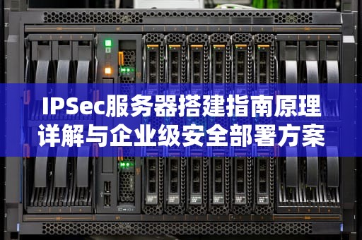 IPSec服务器搭建指南原理详解与企业级安全部署方案