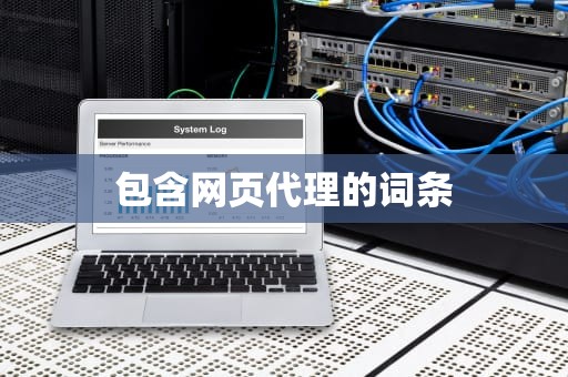包含网页代理的词条