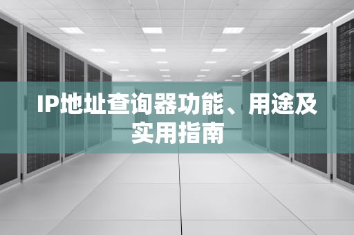 IP地址查询器功能、用途及实用指南