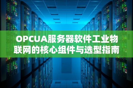OPCUA服务器软件工业物联网的核心组件与选型指南