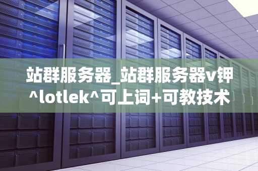 站群服务器_站群服务器v钾^lotlek^可上词+可教技术_站群服务器的运用与实践